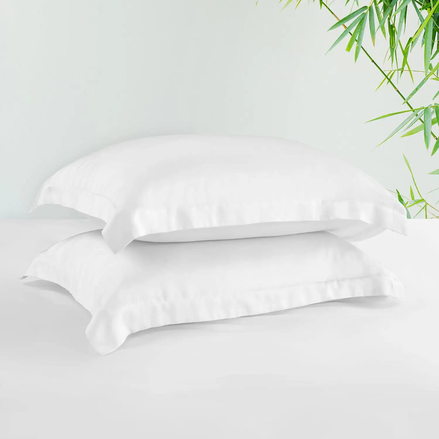Bamboo Mint Pillow Cover