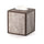 Grey Emperador / Square Tissue Box