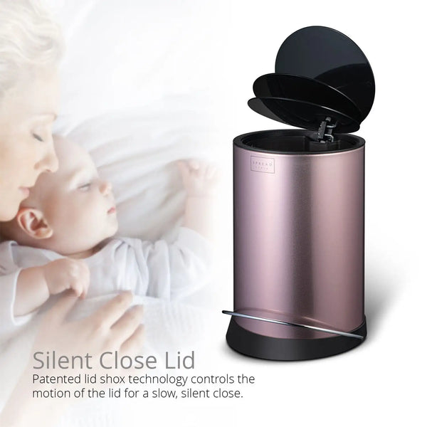Dustbin Round 6L With Silent Close Lid