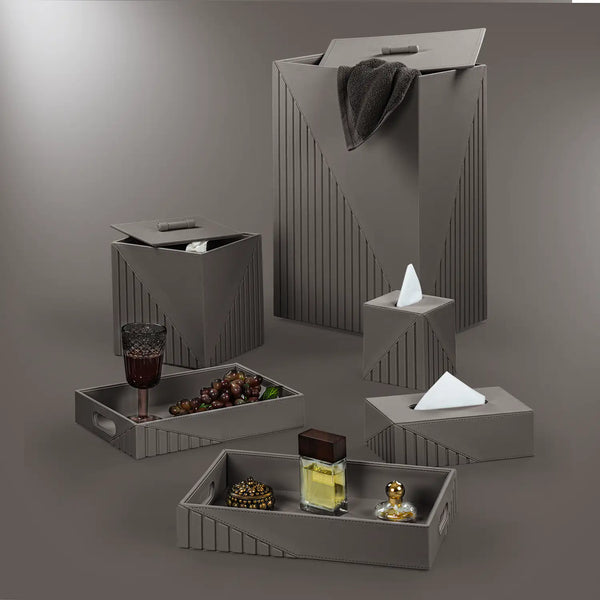 Elegant Fluted Storage 6Pc Set