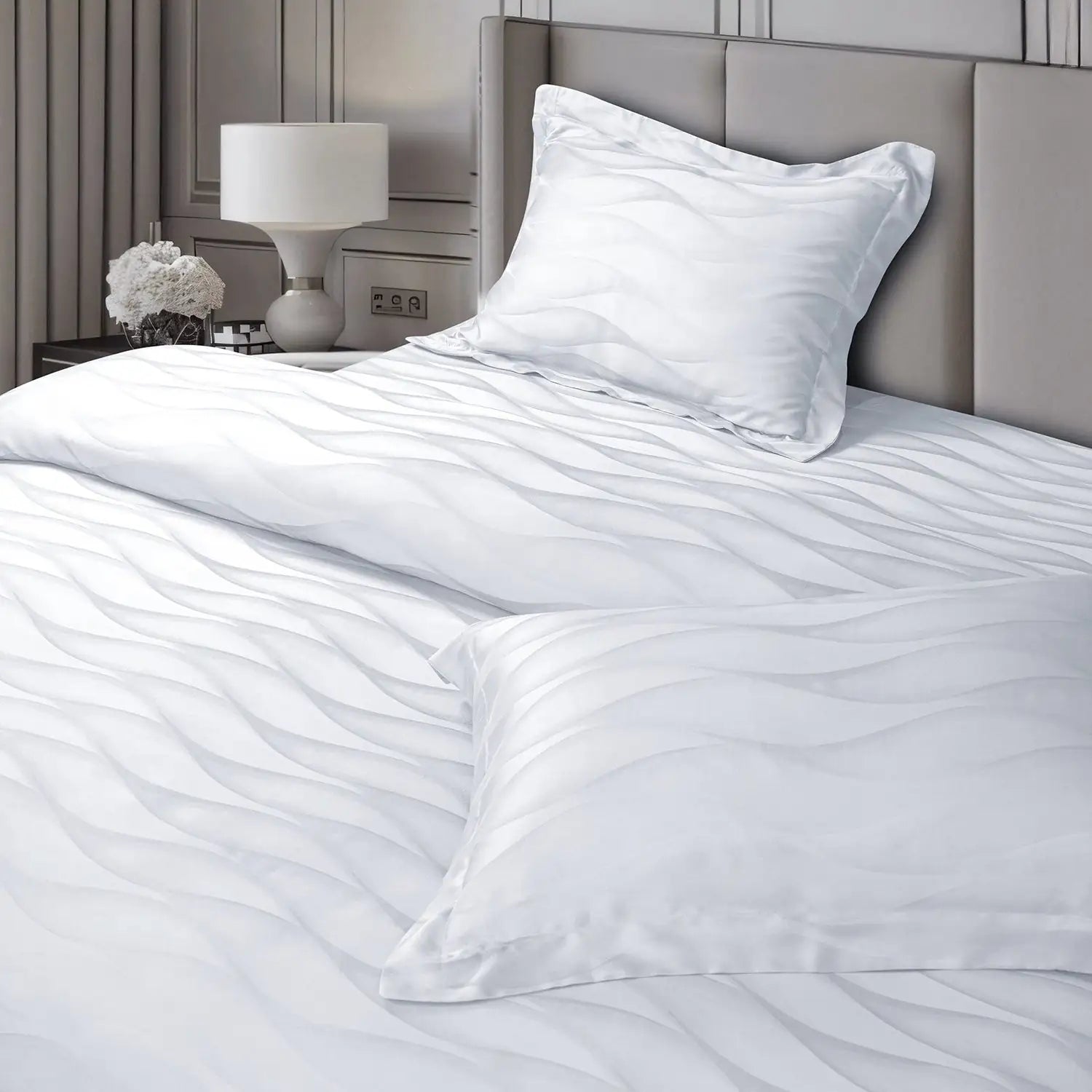 Bamboo Jacquard Bedding Collection