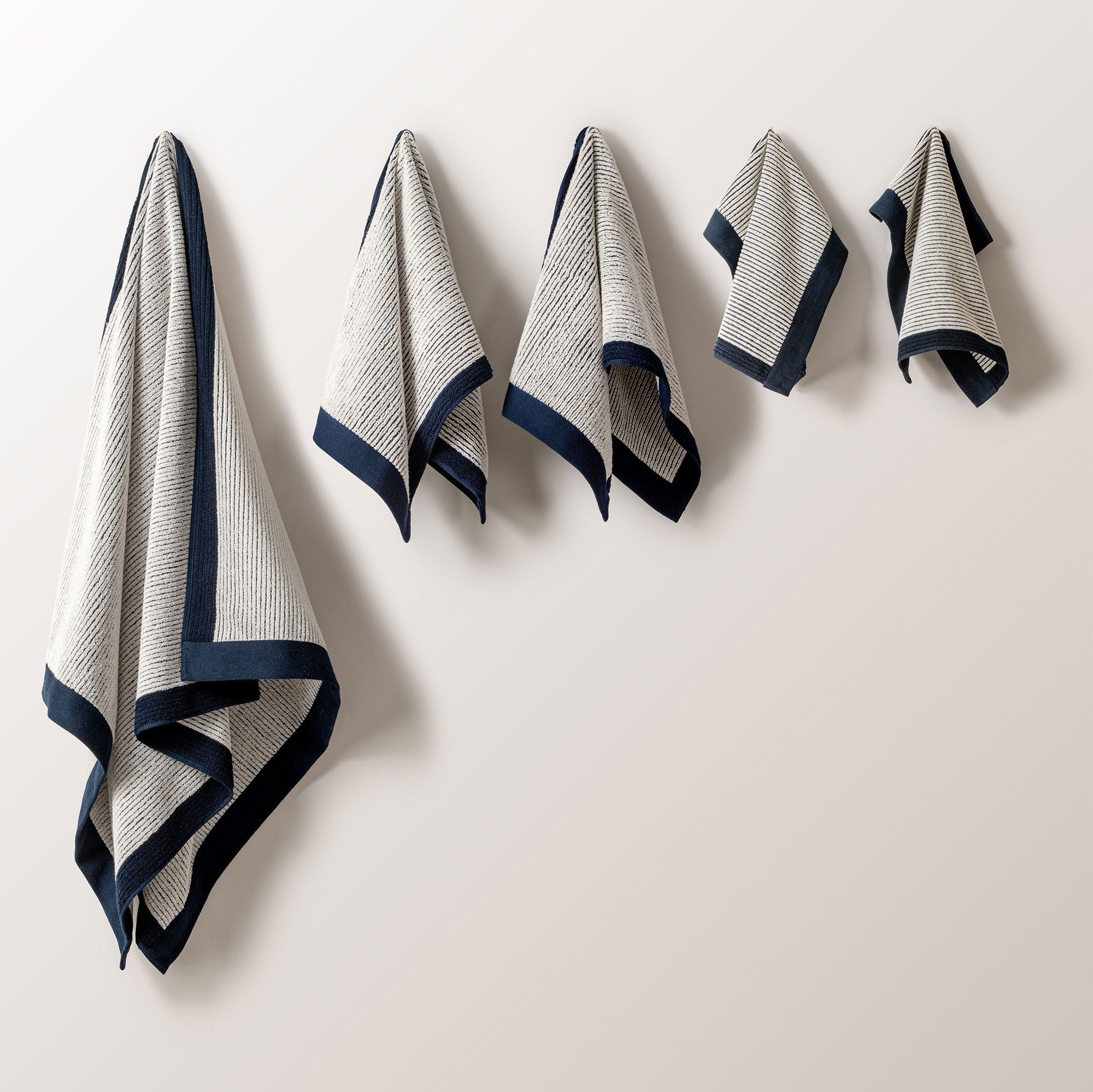 Métier Cotton Towel 3pc Set - Rib