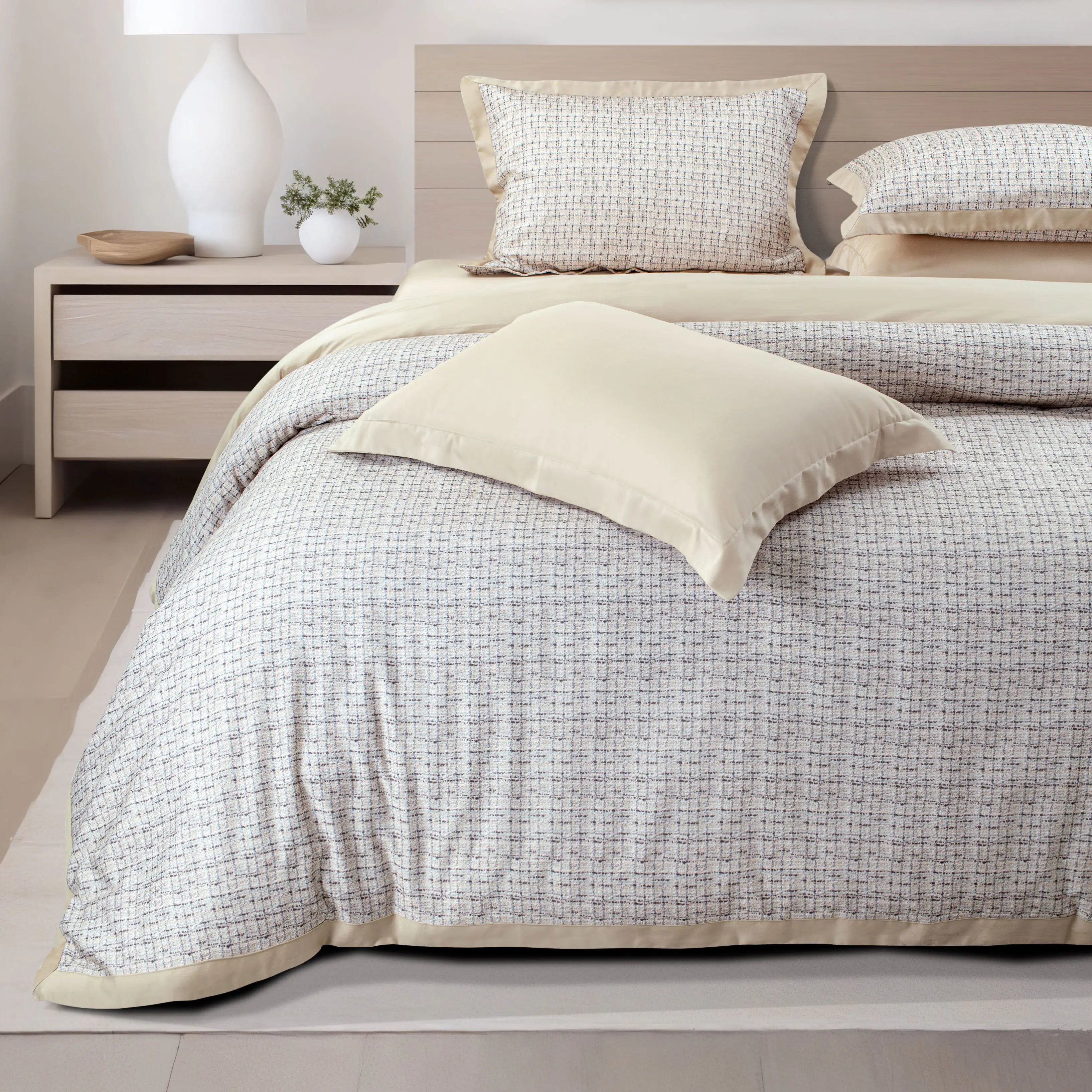 Bamboo Cotton Printed Bedding Set