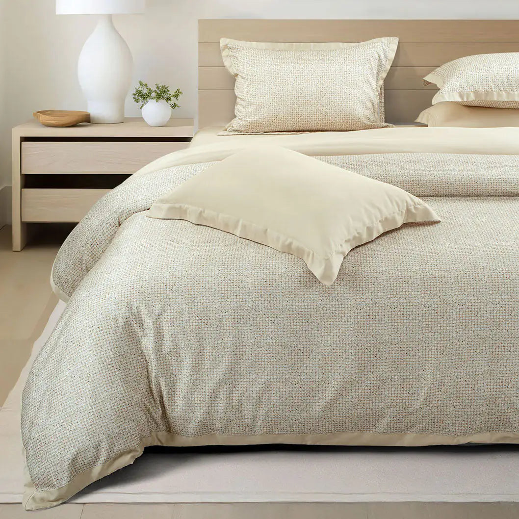 Bamboo Cotton Printed Bedding 6 Pcs. Set