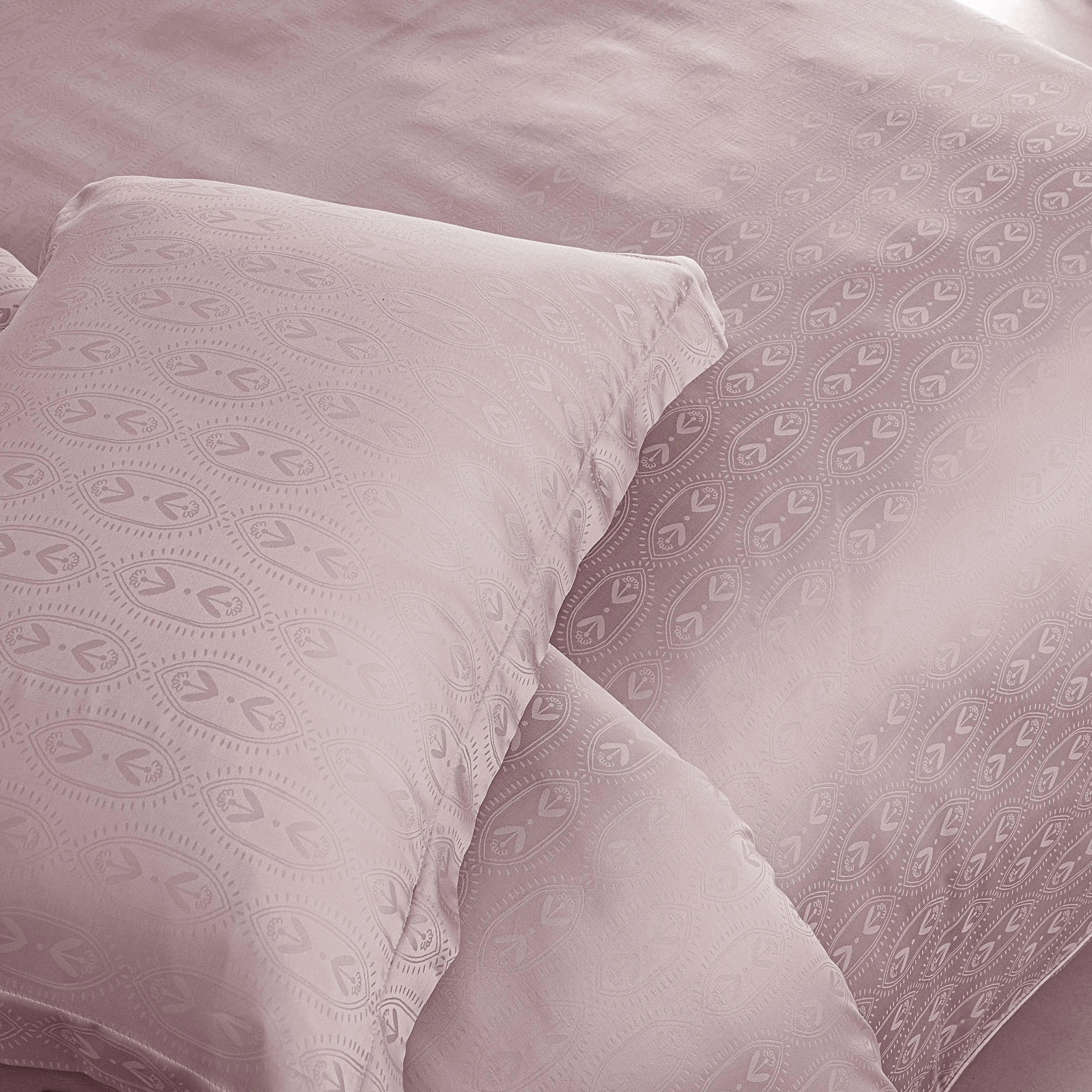 Bamboo Jacquard Medallion 4PC Bedding Set