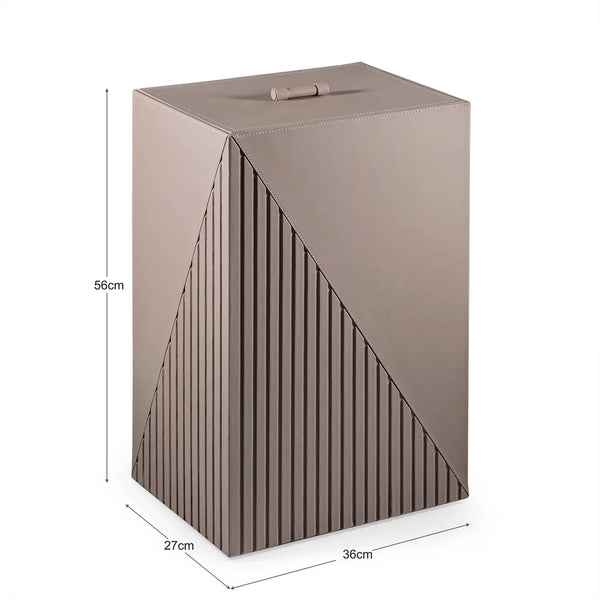 Elegant Fluted Storage Collection