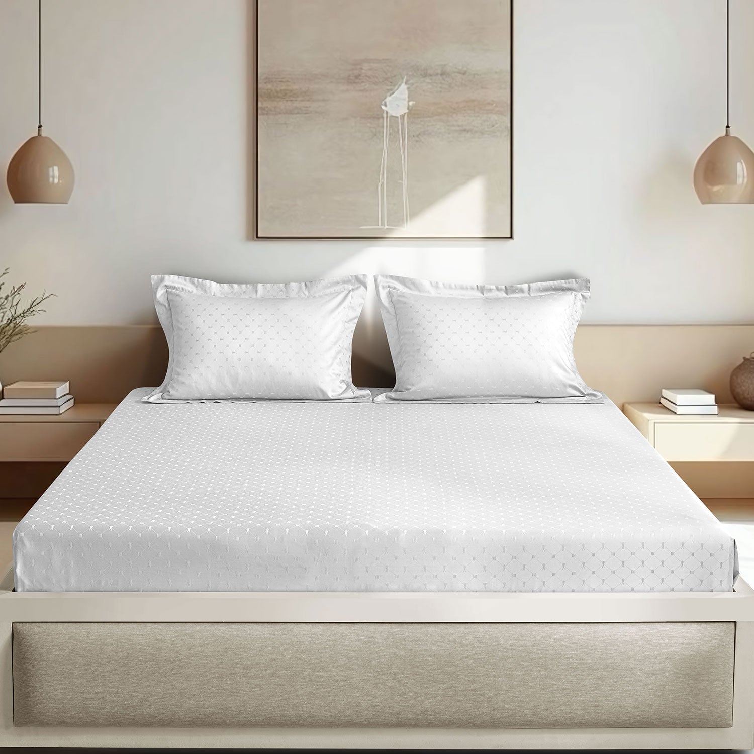 Osaka Bedding 3pc Set - Knotted Accents