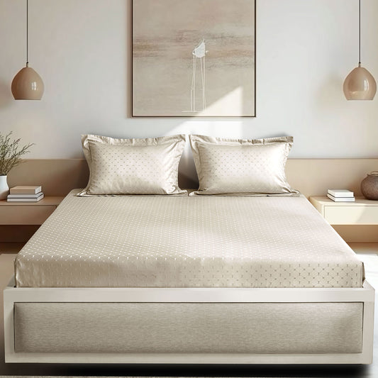 Osaka Bedding 3pc Set - Knotted Accents