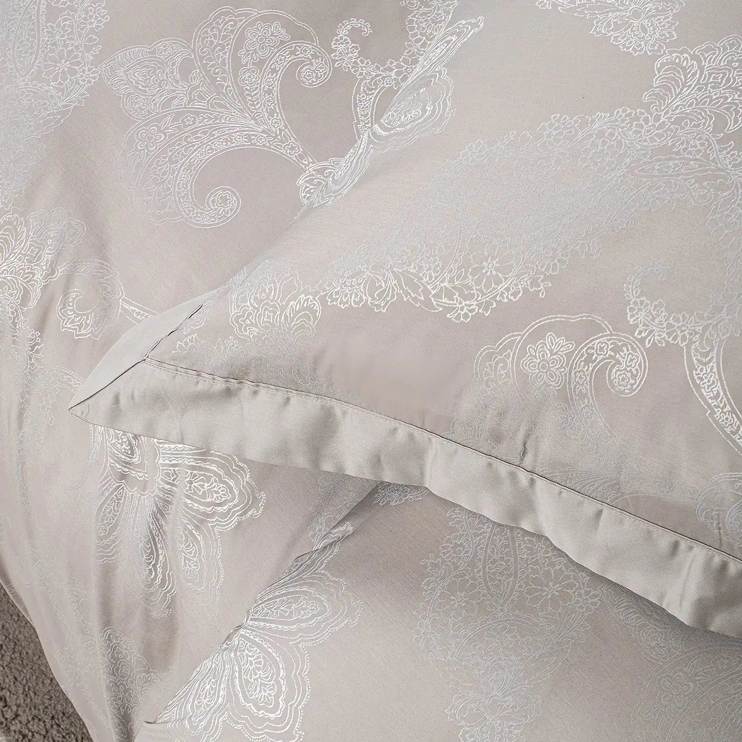 600 Tc Modal Jacquard Pillow Covers