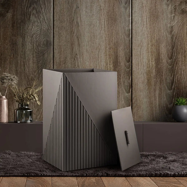 Elegant Fluted Storage Collection
