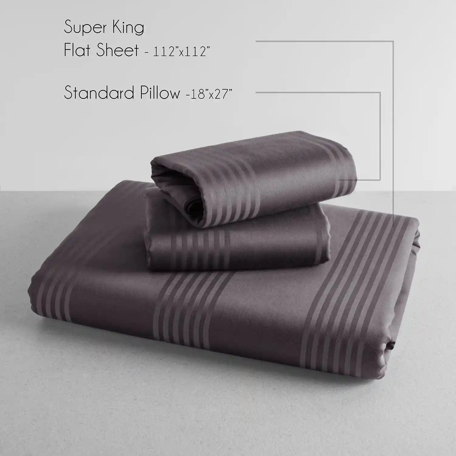 450 Tc Premium Cotton Barcode Bedsheets