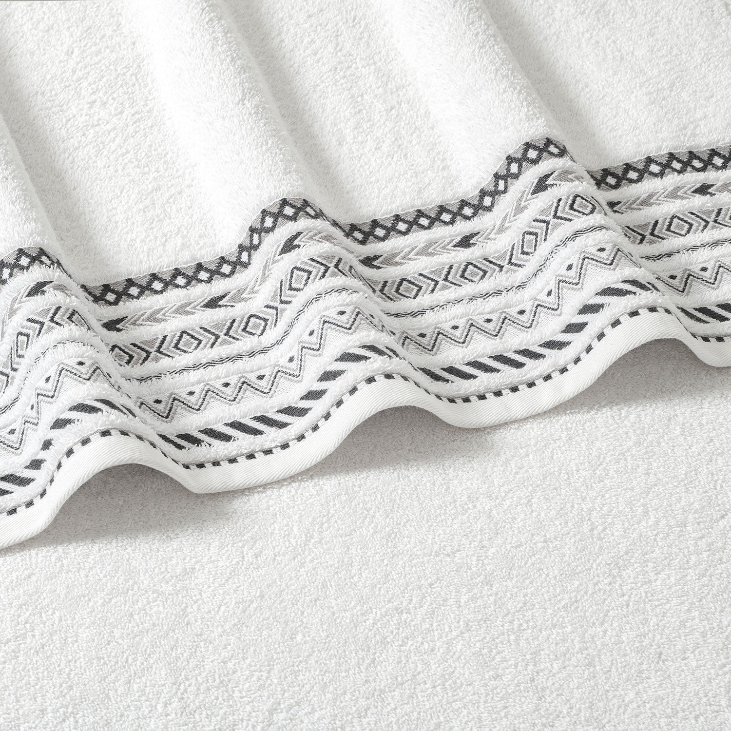 Picasso Hand Towel - Tribal Border