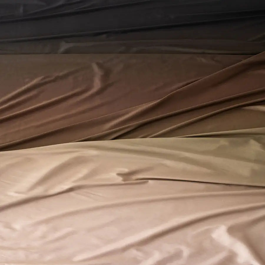 100% COTTON OMBREE DUVET COVER 4Pc SET - STUNNING COLOURS