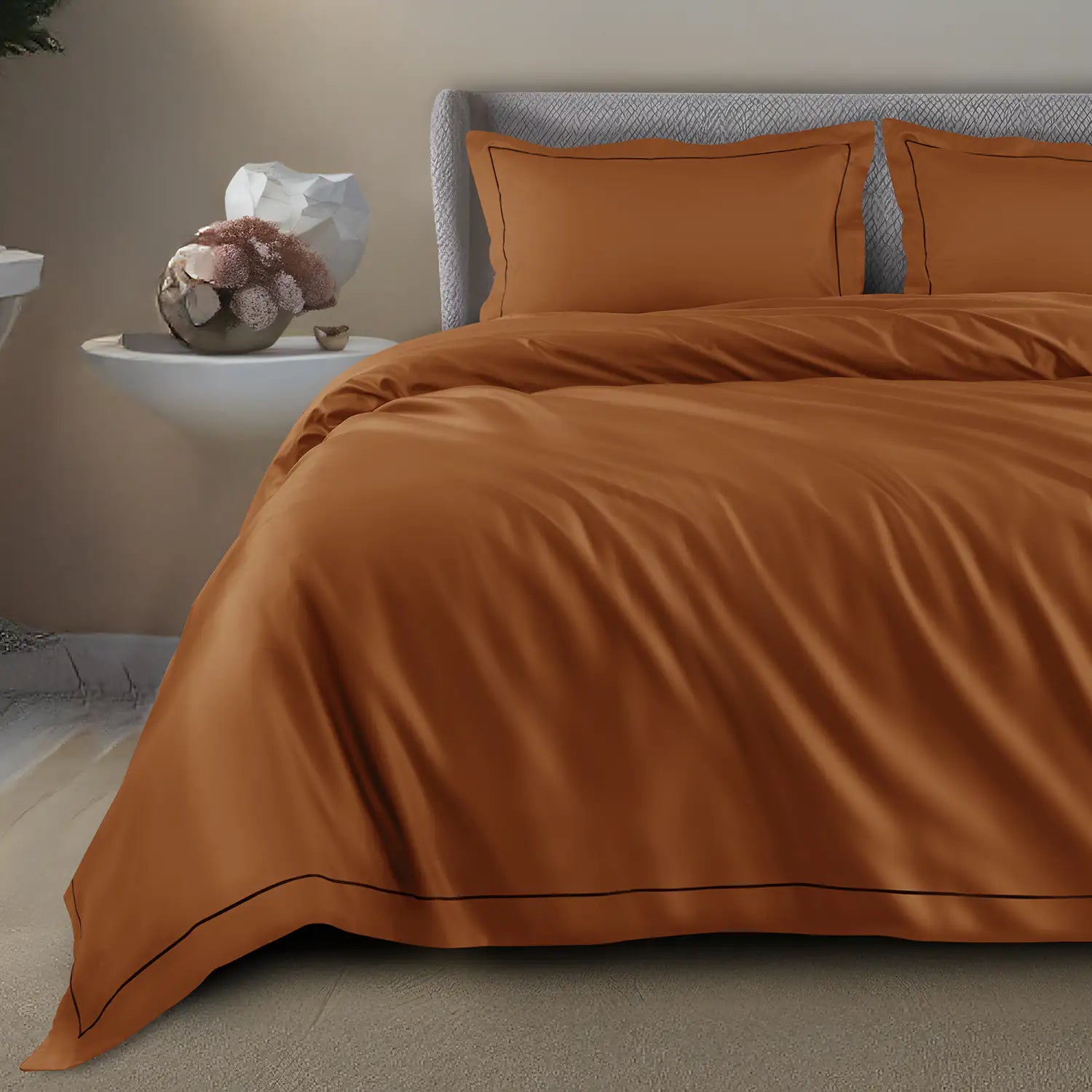 1200 Tc Egyptian Cotton 4Pc Bedding Set