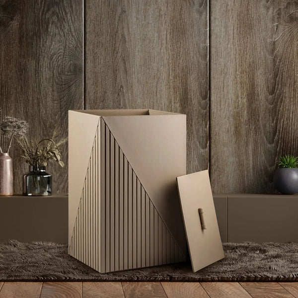 Elegant Fluted Storage Collection