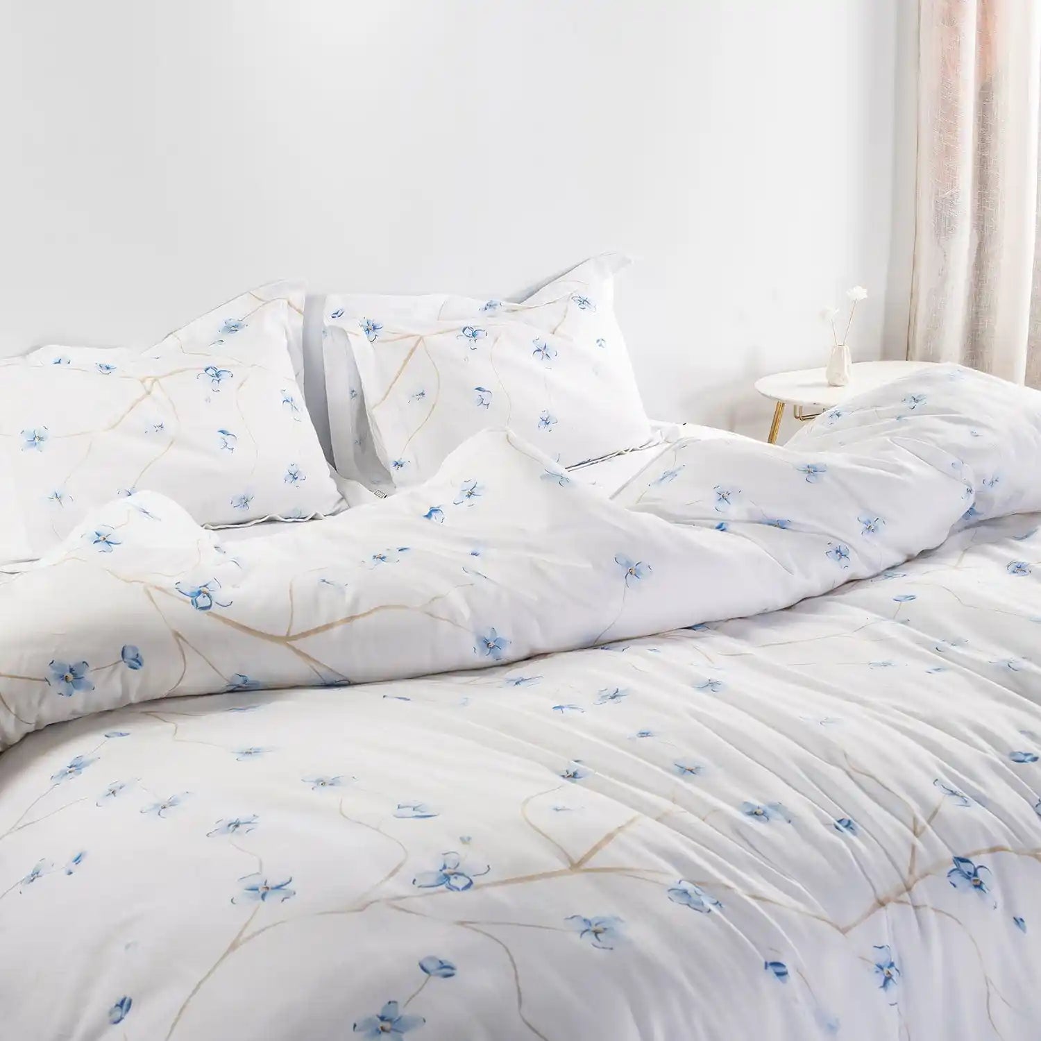400 Tc Cotton Prints 4 Pc Bedding Set