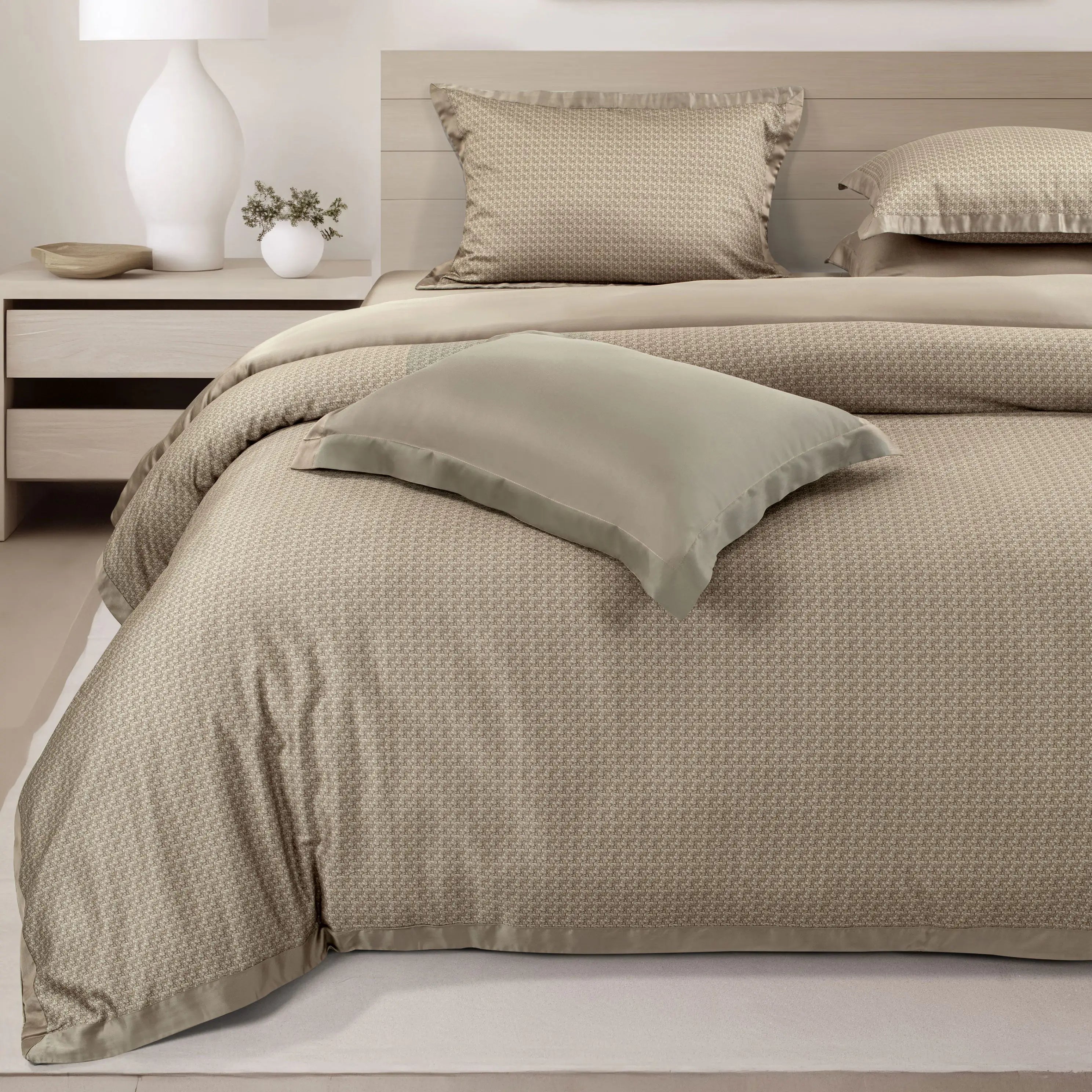 Bamboo Cotton Printed Bedding Set