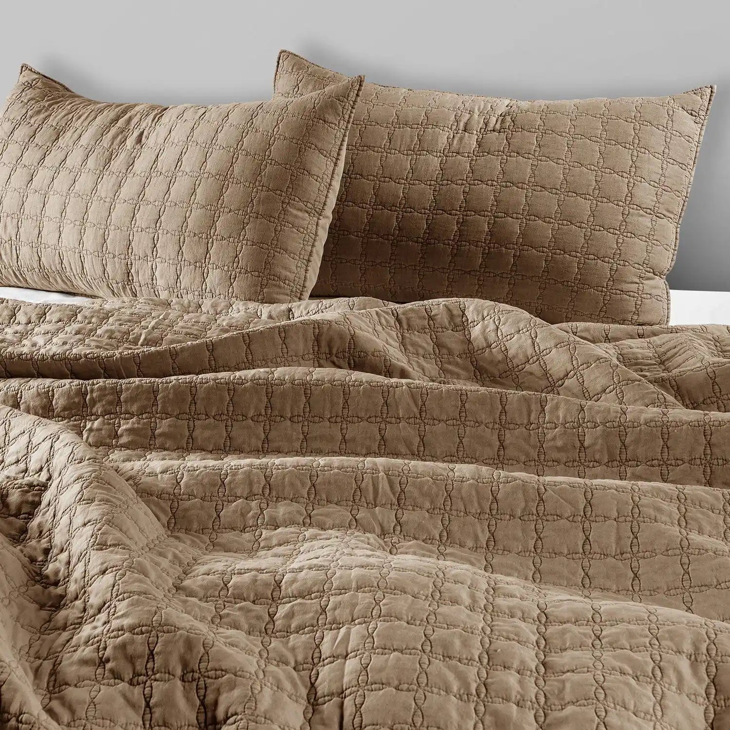 100% Stonewashed Cotton - Coastal  Bedcover |  Summer Dohar