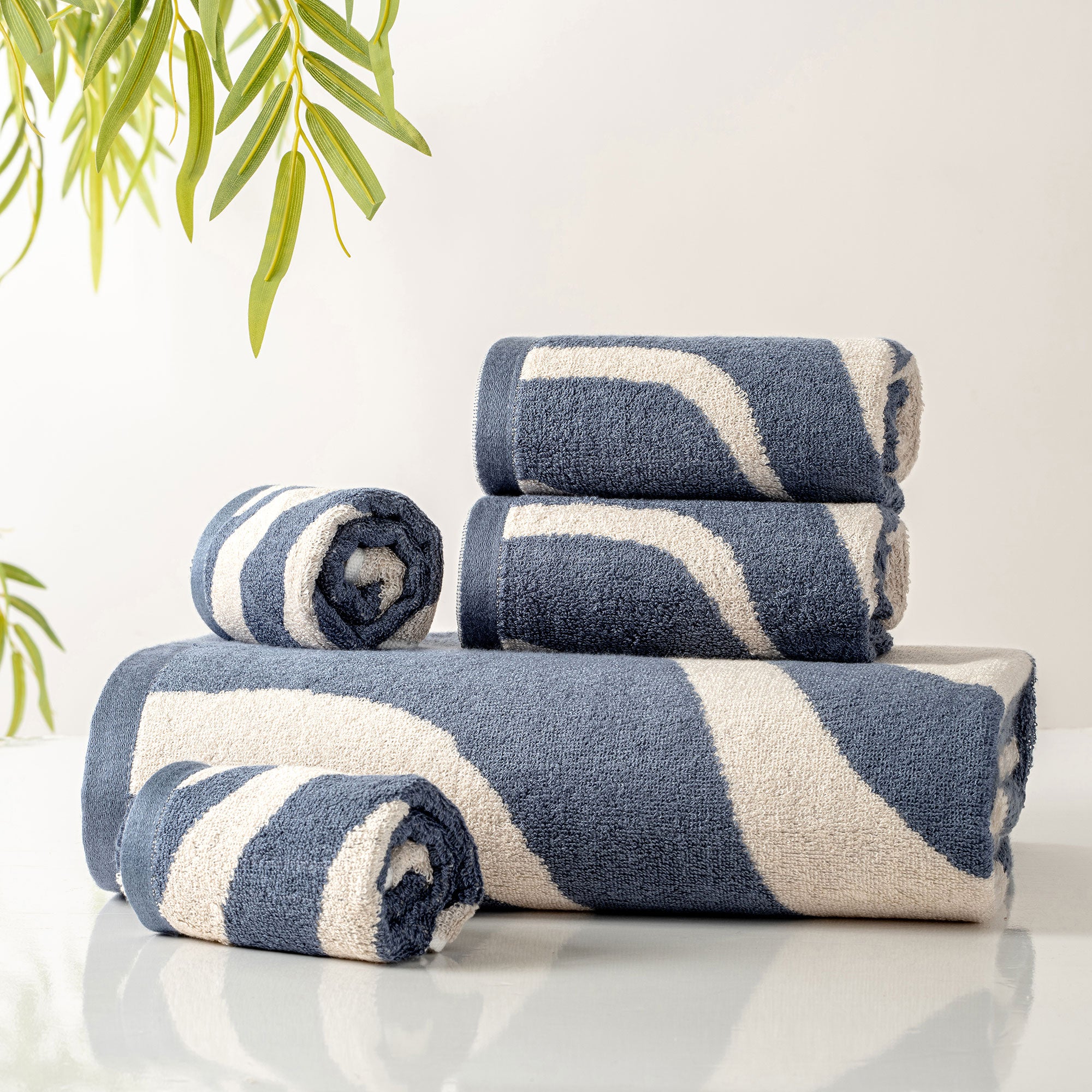Opus Bamboo Towel 3pc Set - Tide