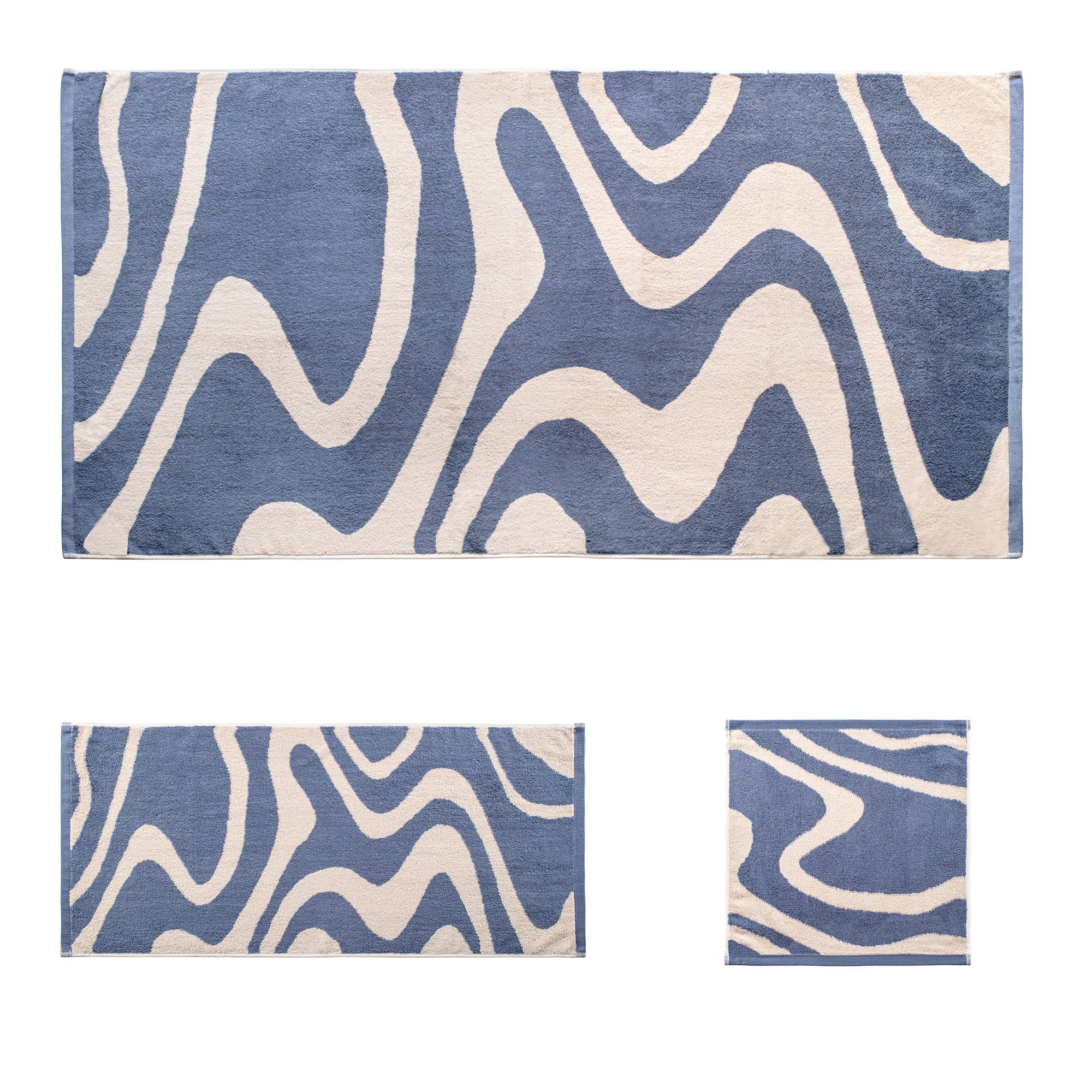 Opus Bamboo Towel 3pc Set - Tide
