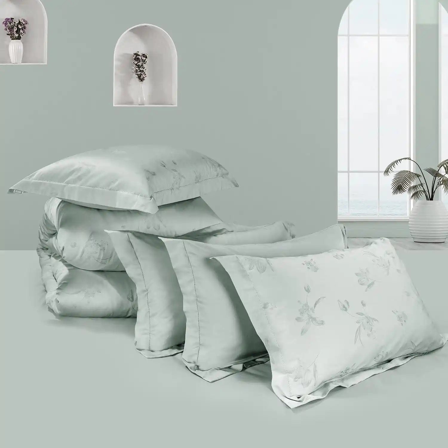 Summer Mansion Italian Bedding Set |  Premium Bedding Sets