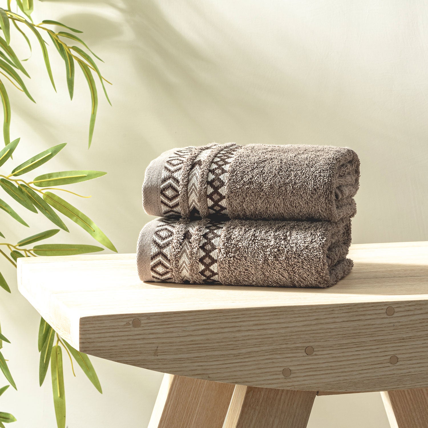 Picasso Hand Towel - Tribal Border