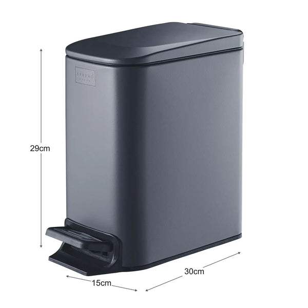 Metal Dustbin With Soft Close