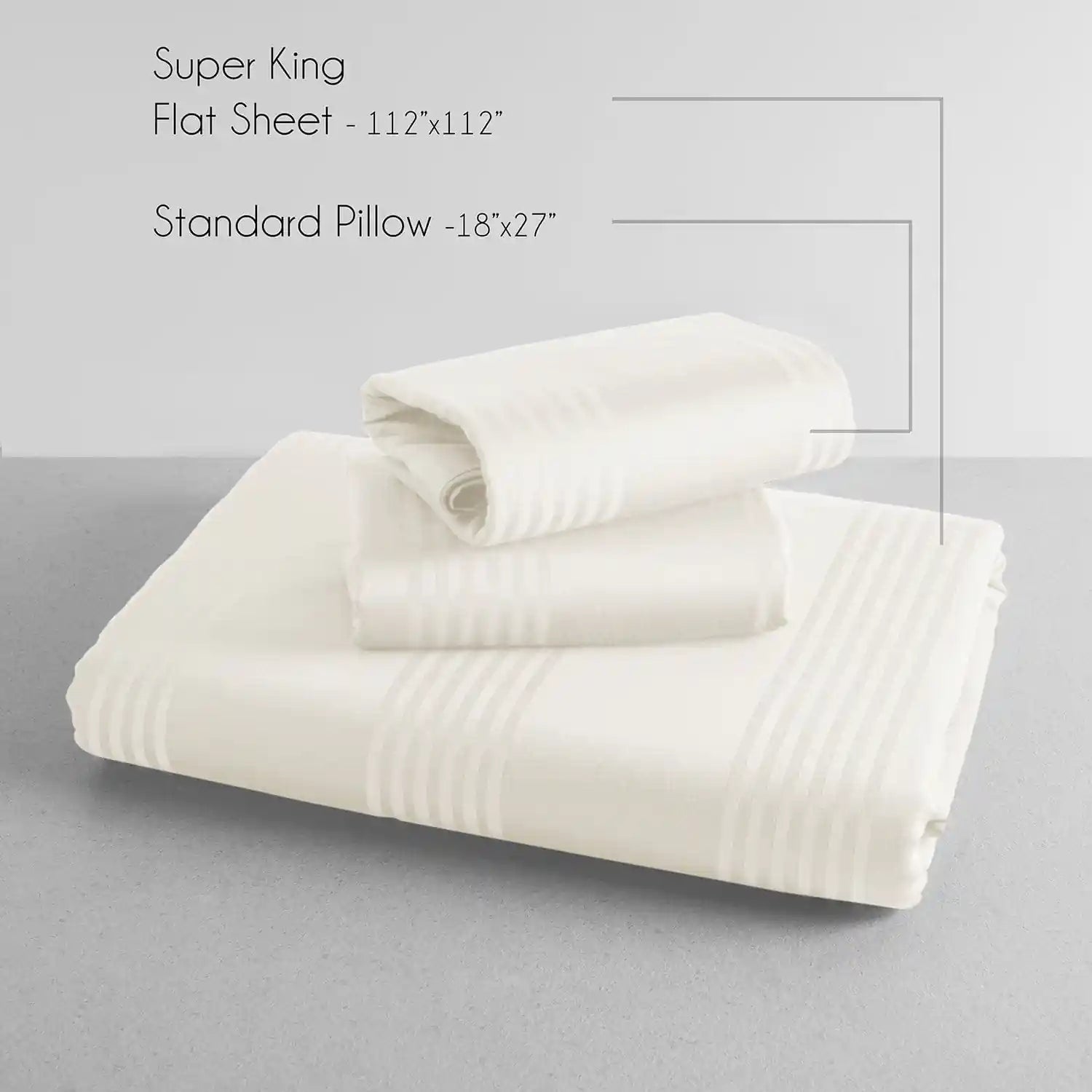 450 Tc Premium Cotton Barcode Bedsheets