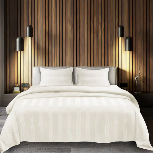450 Tc Premium Cotton Barcode Bedding | Luxury Bedding Sets