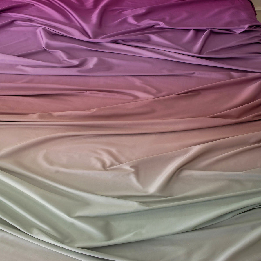 100% COTTON OMBREE DUVET COVER - STUNNING COLOURS