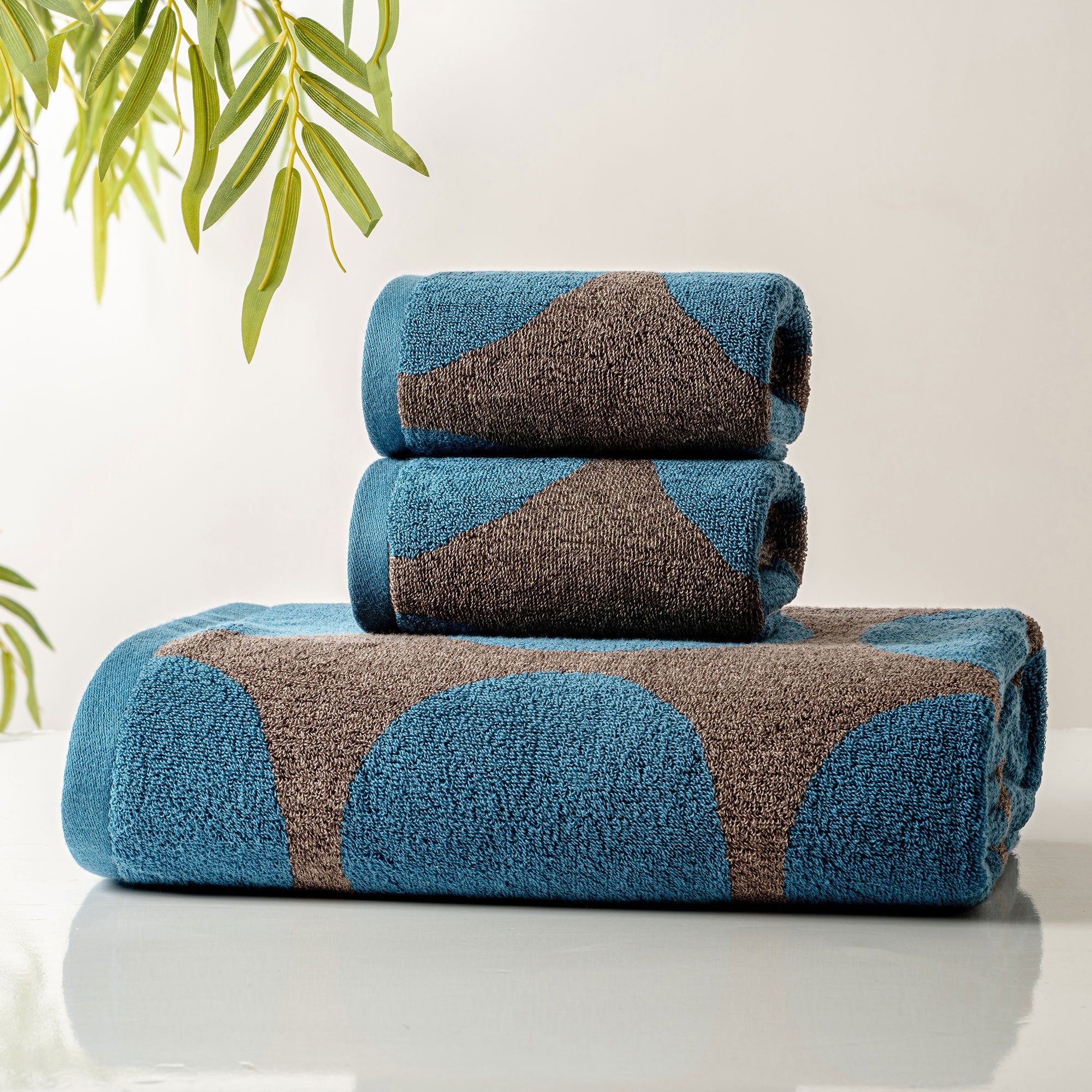 Métier Cotton Towel 3pc Set - Orbit