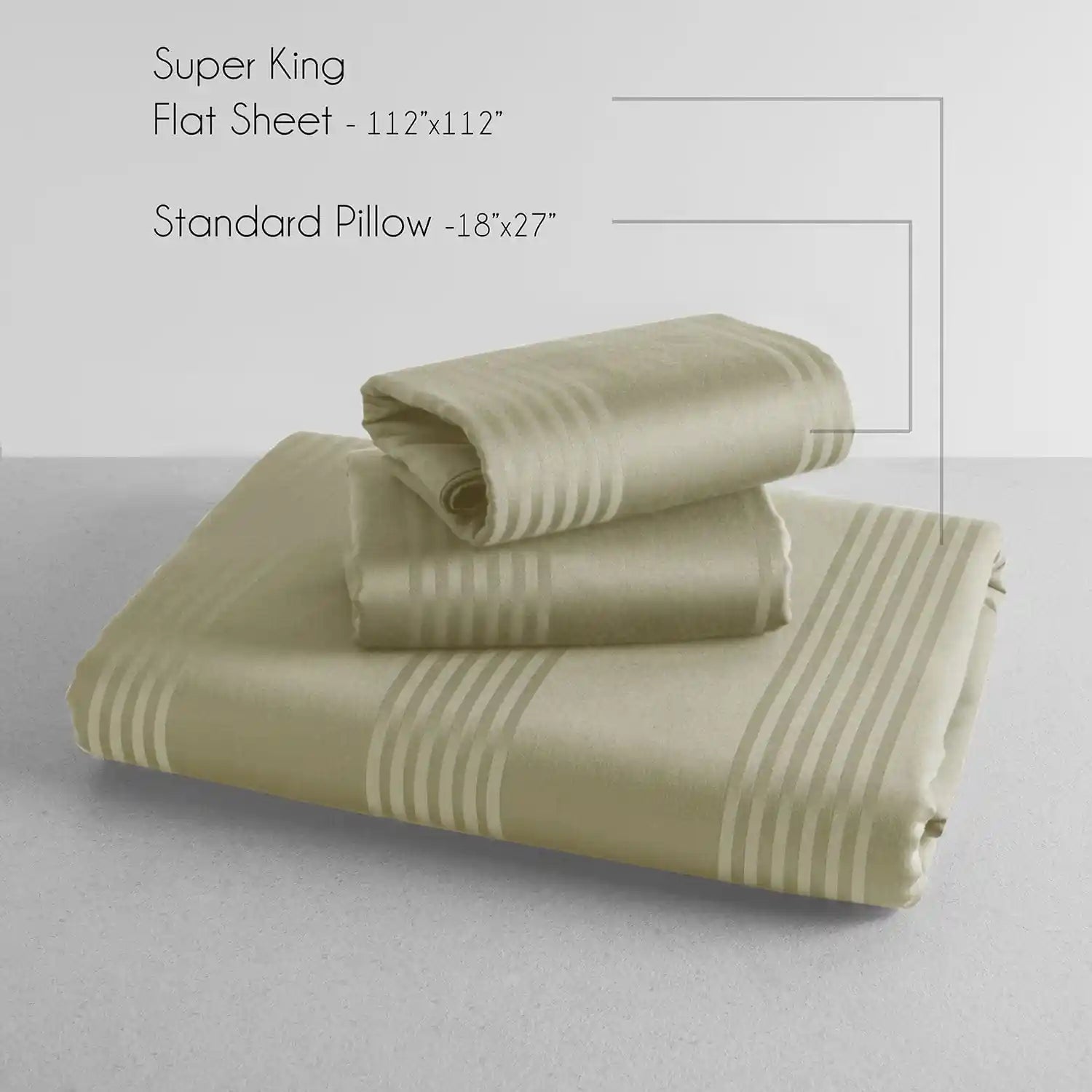 450 Tc Premium Cotton Barcode Bedsheets