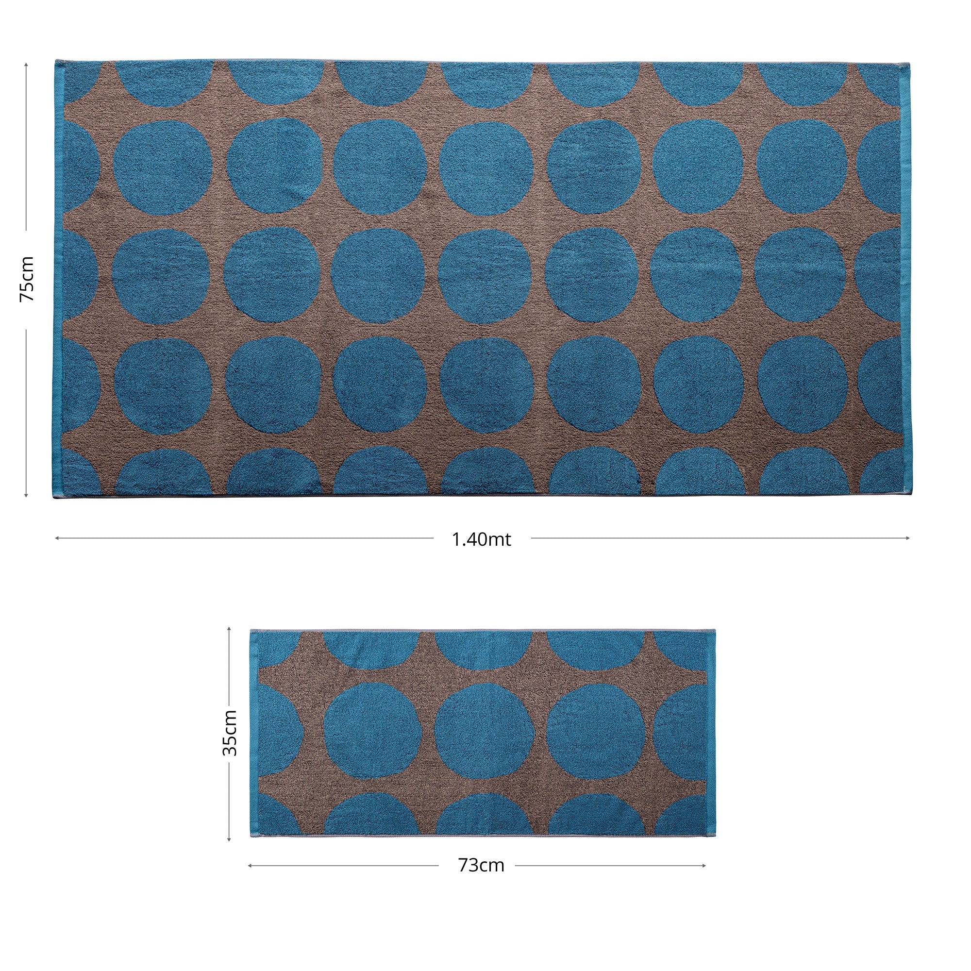 Métier Cotton Towel 3pc Set - Orbit