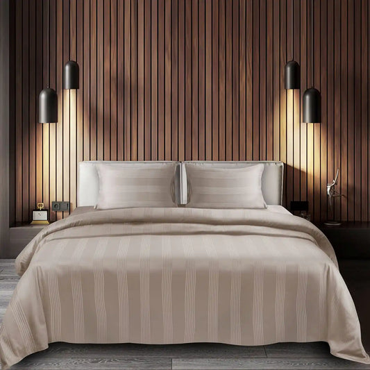 450 Tc Premium Cotton Barcode Bedding | Luxury Bedding Sets
