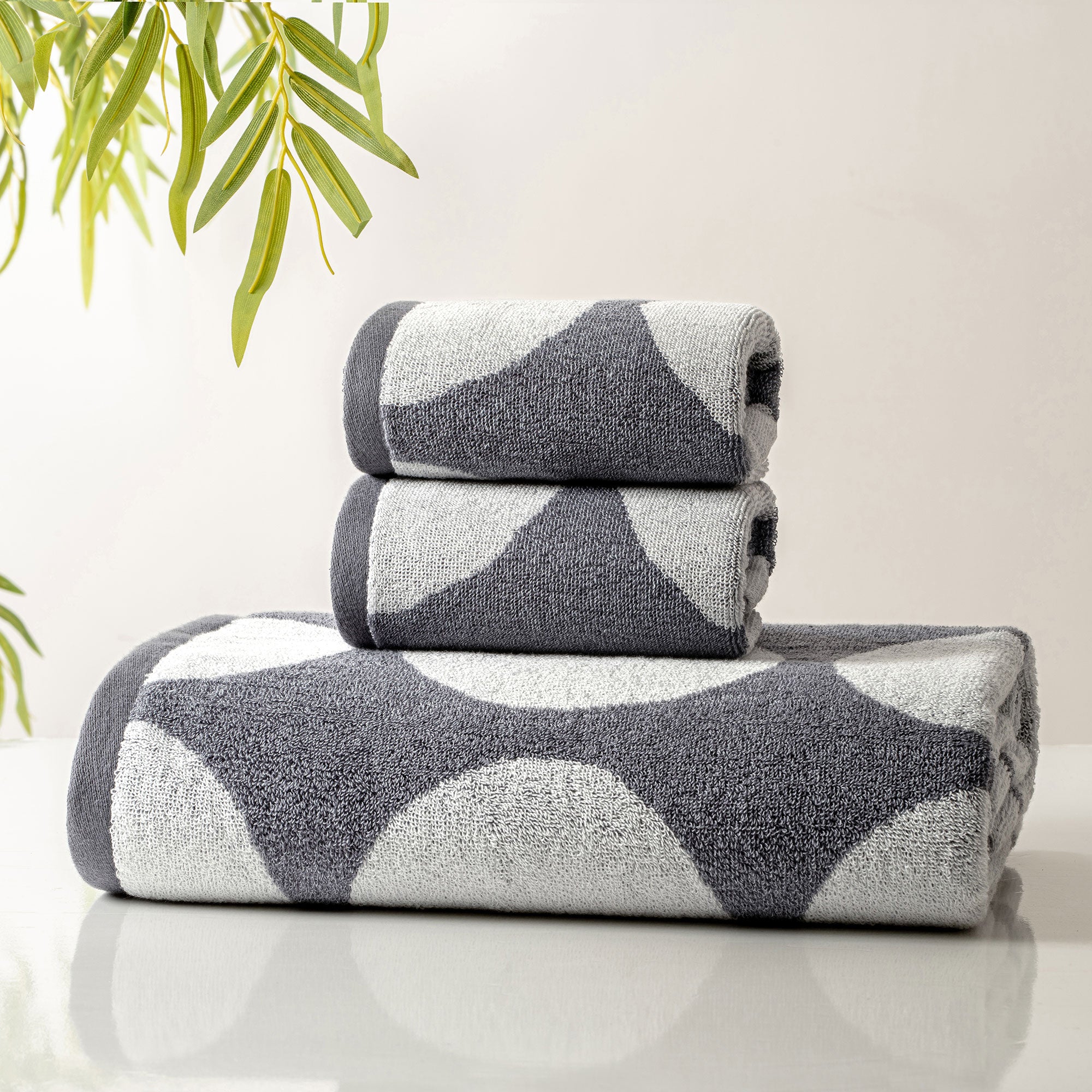 Métier Cotton Towel 3pc Set - Orbit