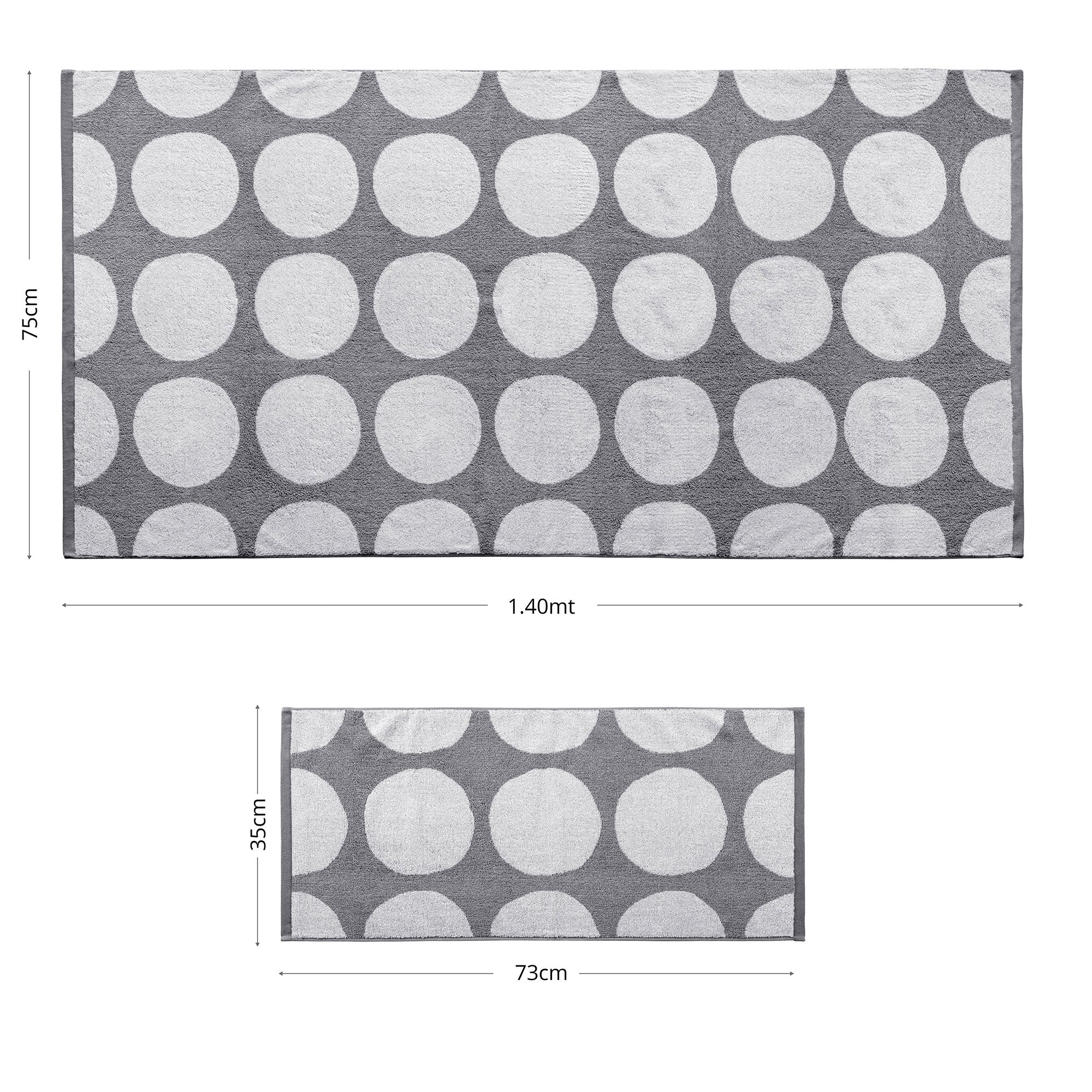 Métier Cotton Towel 3pc Set - Orbit