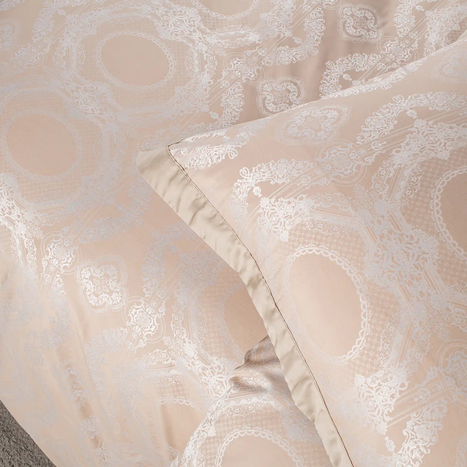 600 Tc Modal Jacquard Pillow Covers