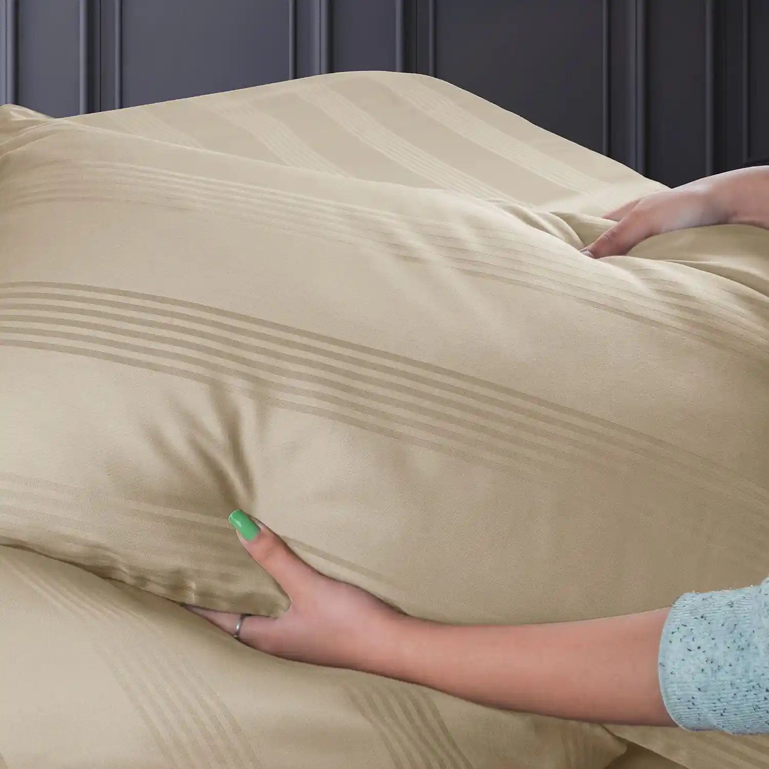 450 Tc Premium Cotton Barcode Bedsheets