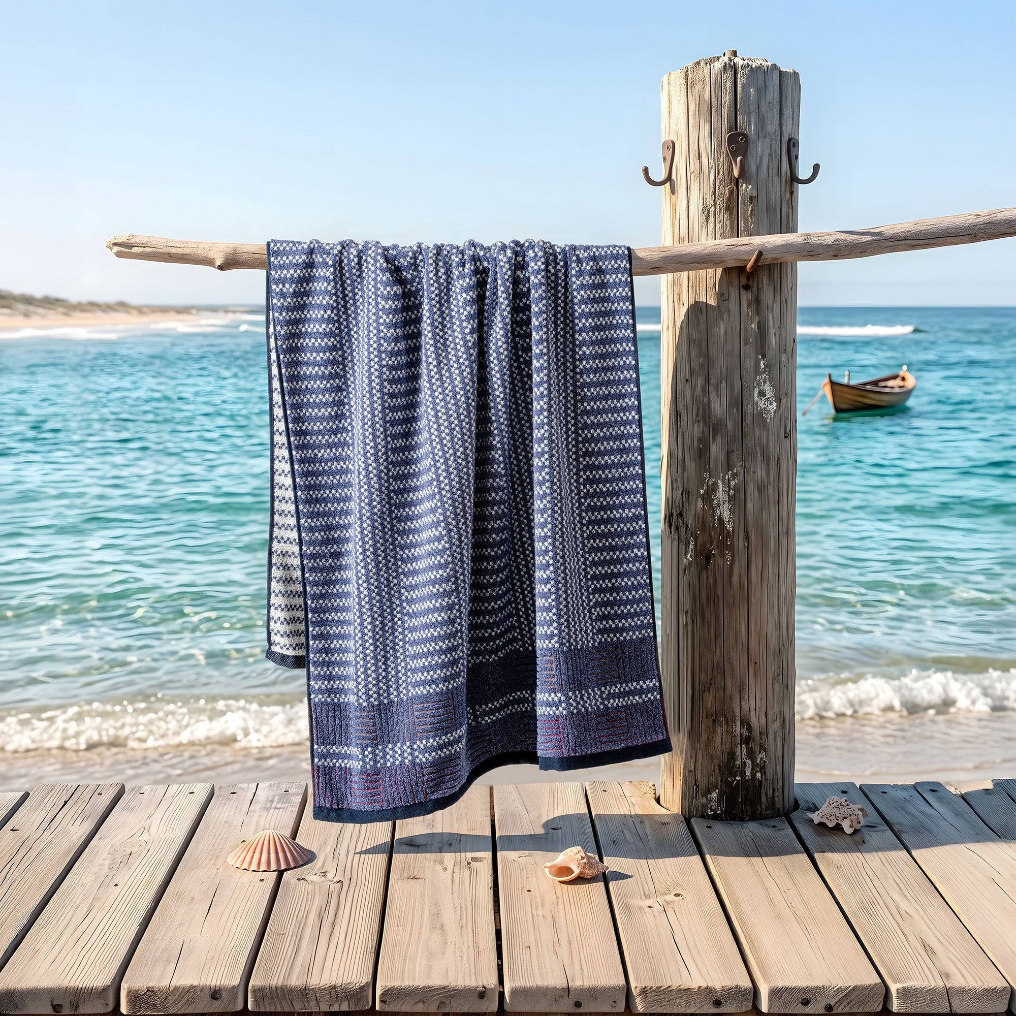 Métier Cotton Bath Towel - Weave