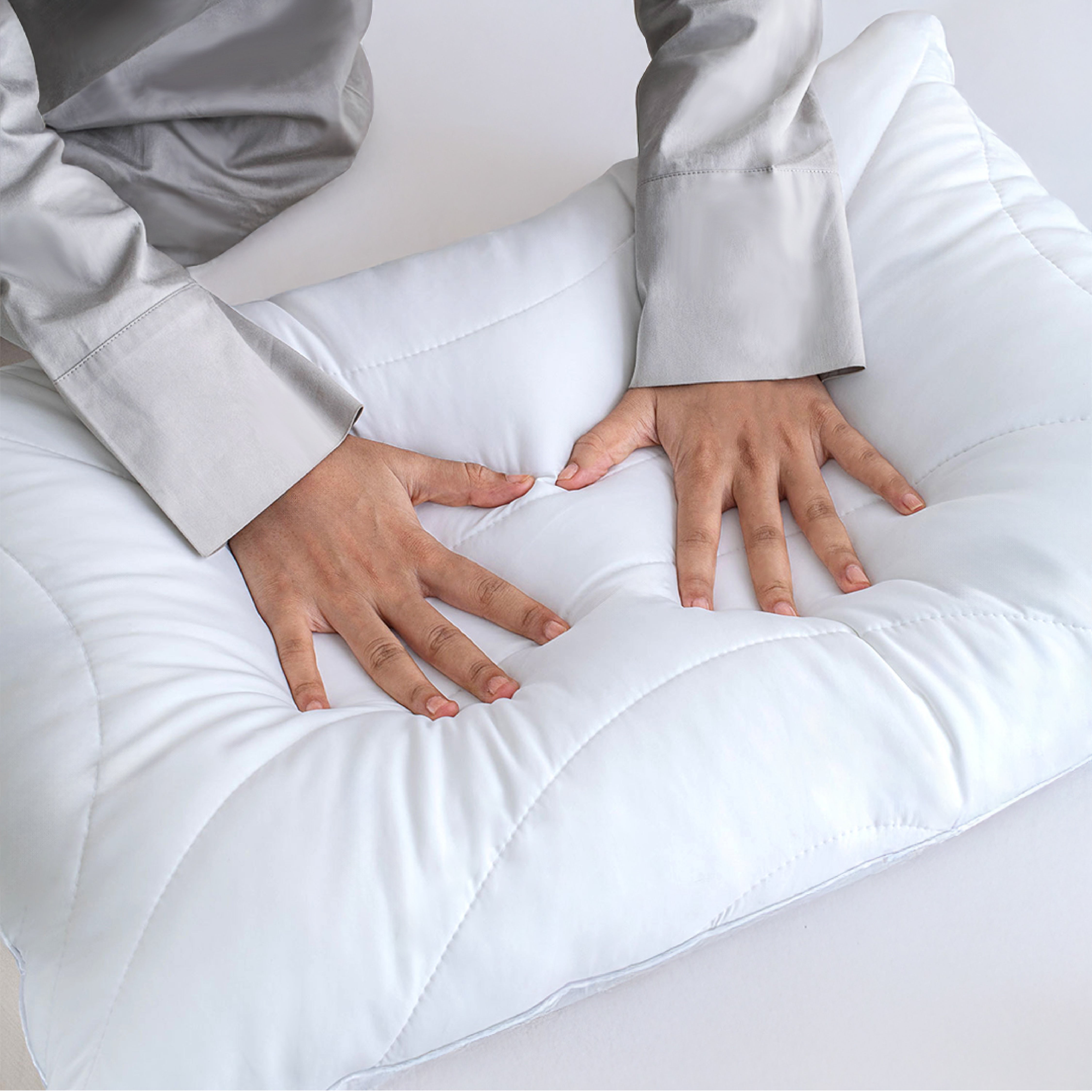 Sleepology Luxury Pillow | Adjustable Filling - Neck & Shoulder Support