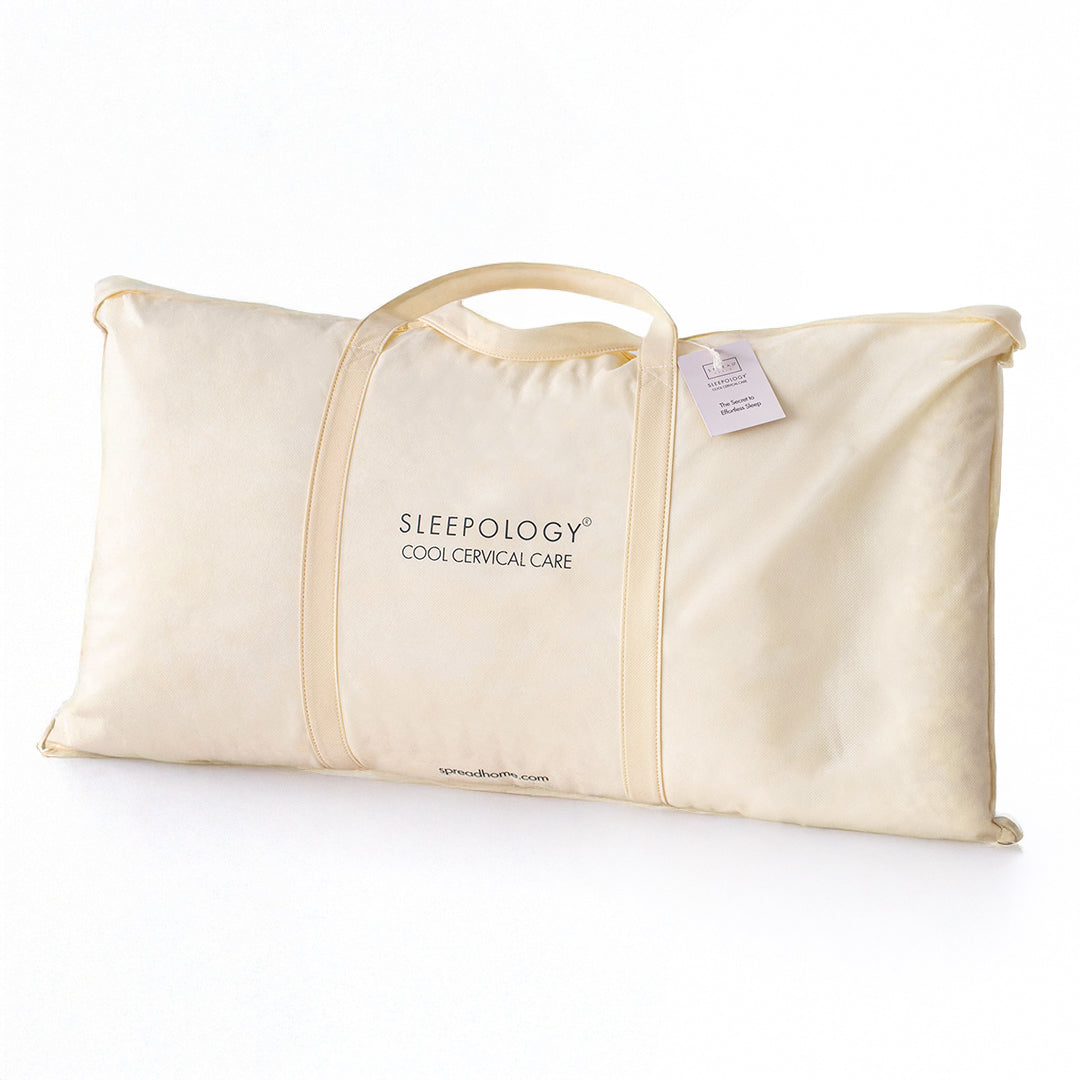 Sleepology Luxury Pillow | Adjustable Filling - Neck & Shoulder Support