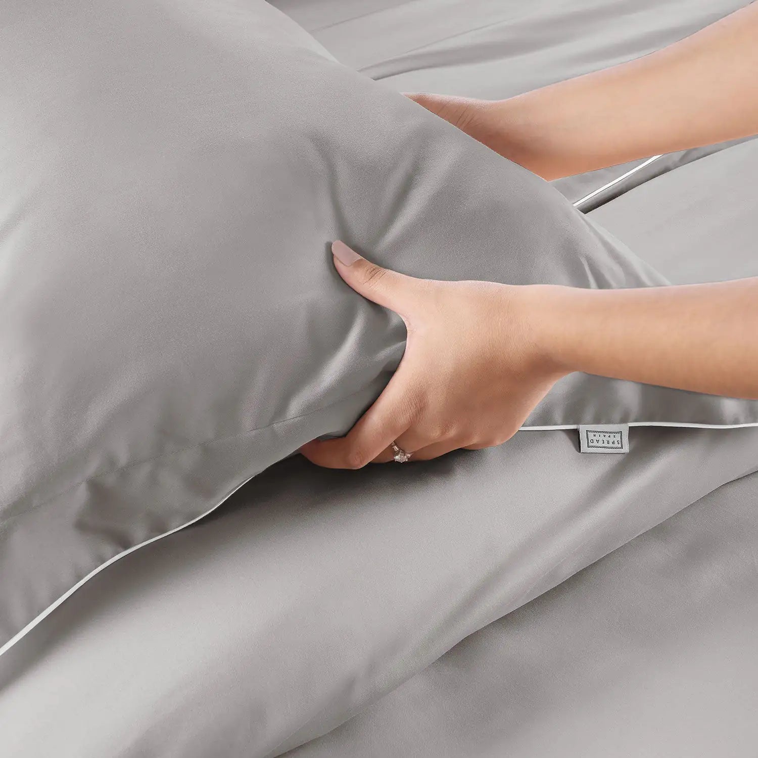 500TC Italian Cotton Bedding 3 pcs Set