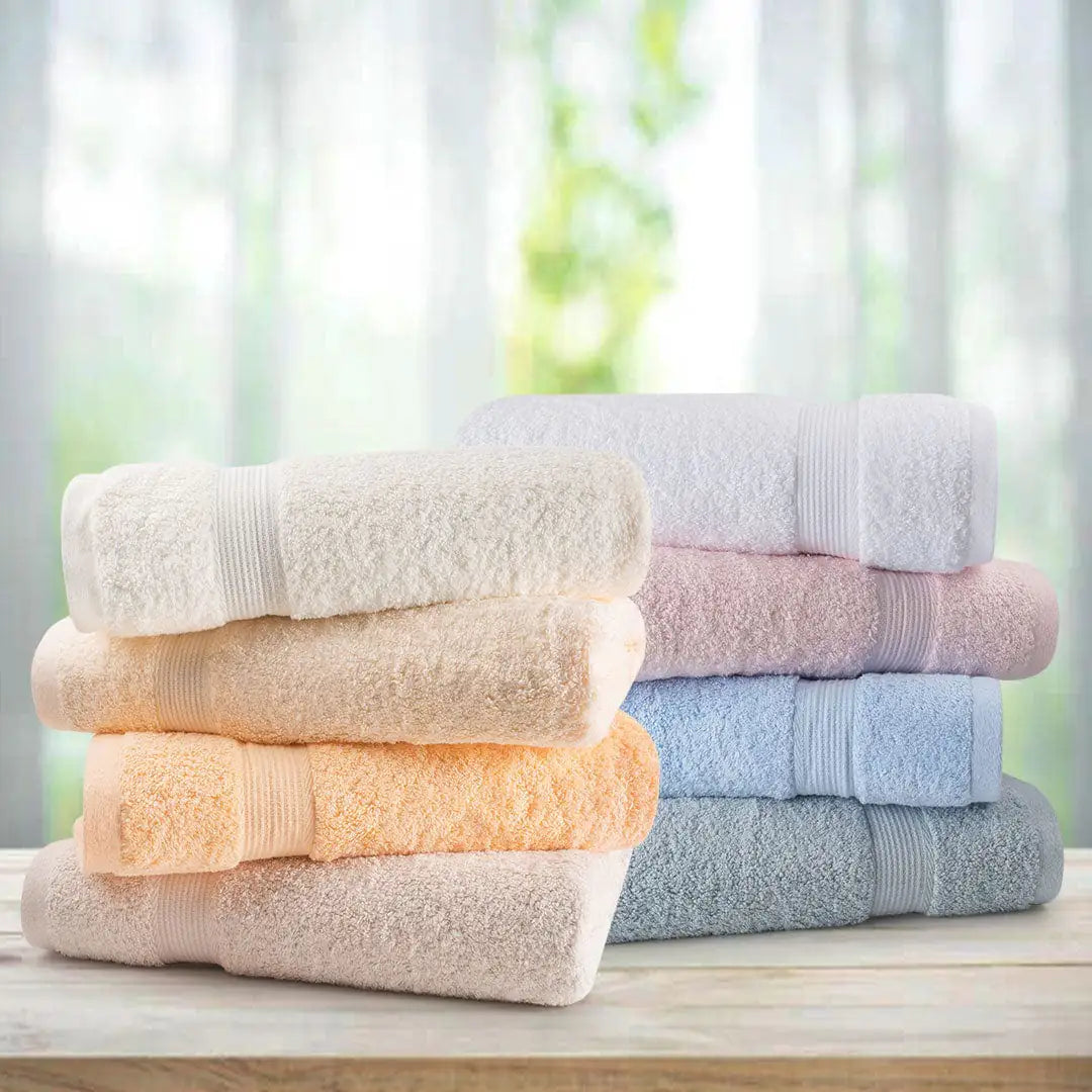Ring Spun Cotton Luxurious Bath Towels