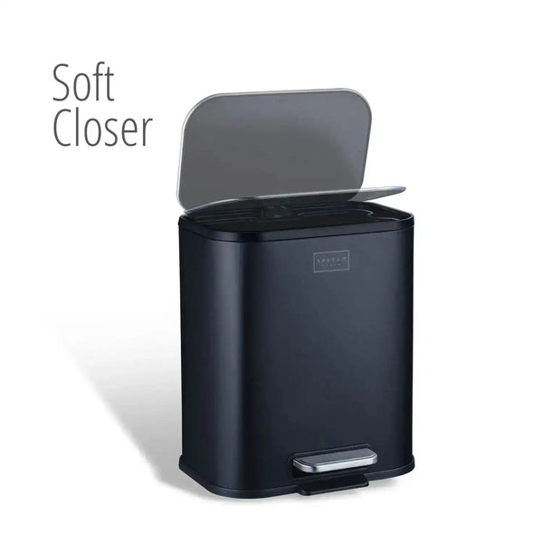 Metal Dustbin With Soft Close