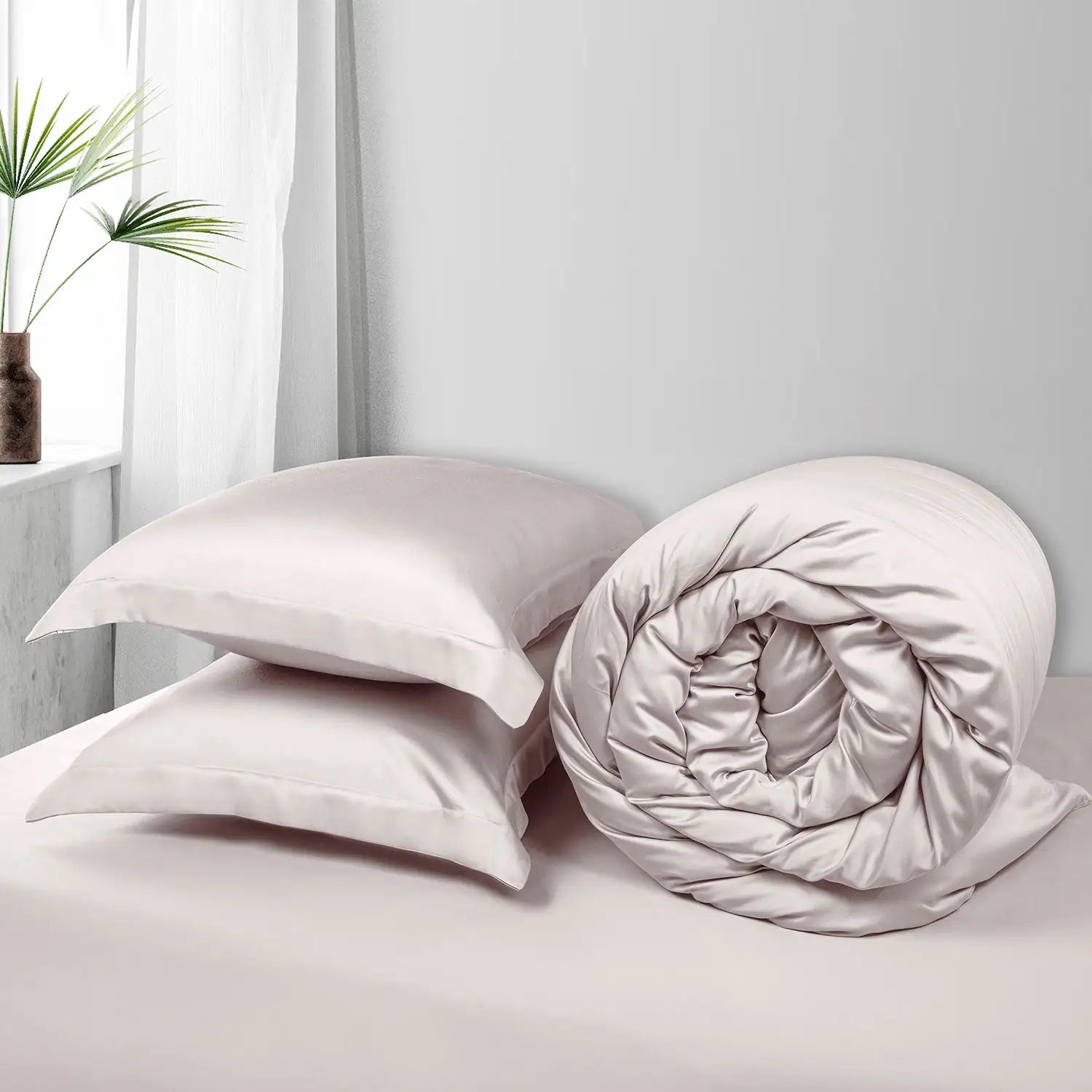 Bamboo Mint 4PC Bedding Set