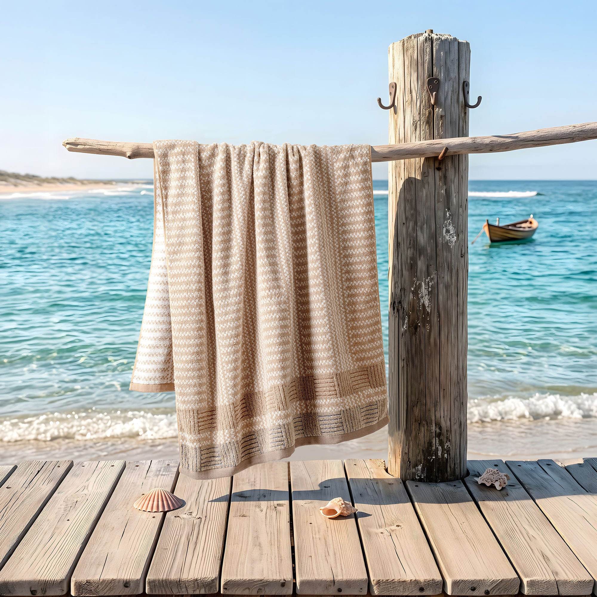 Métier Cotton Bath Towel - Weave