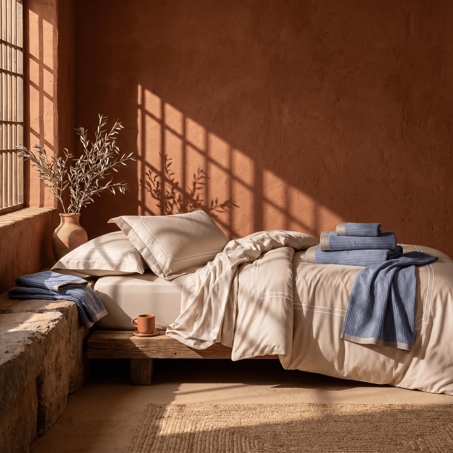 Elegance Enhanced Bundle: Tuscany + Prestige Bamboo Towels