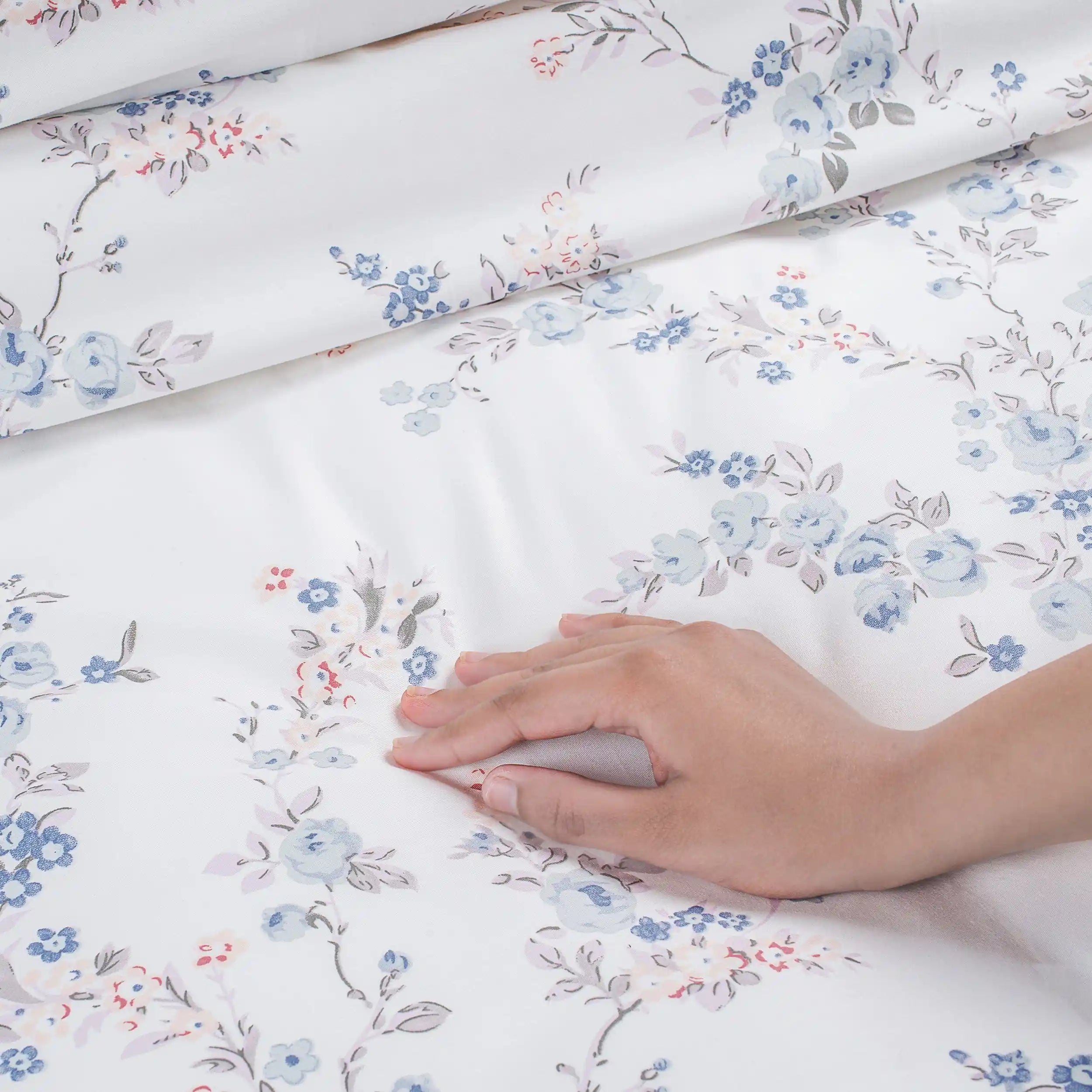400 Tc Cotton Prints 4 Pc Bedding Set