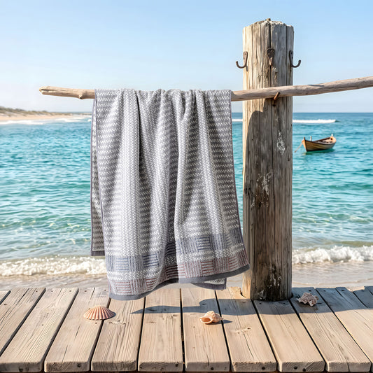 Métier Cotton Bath Towel - Weave
