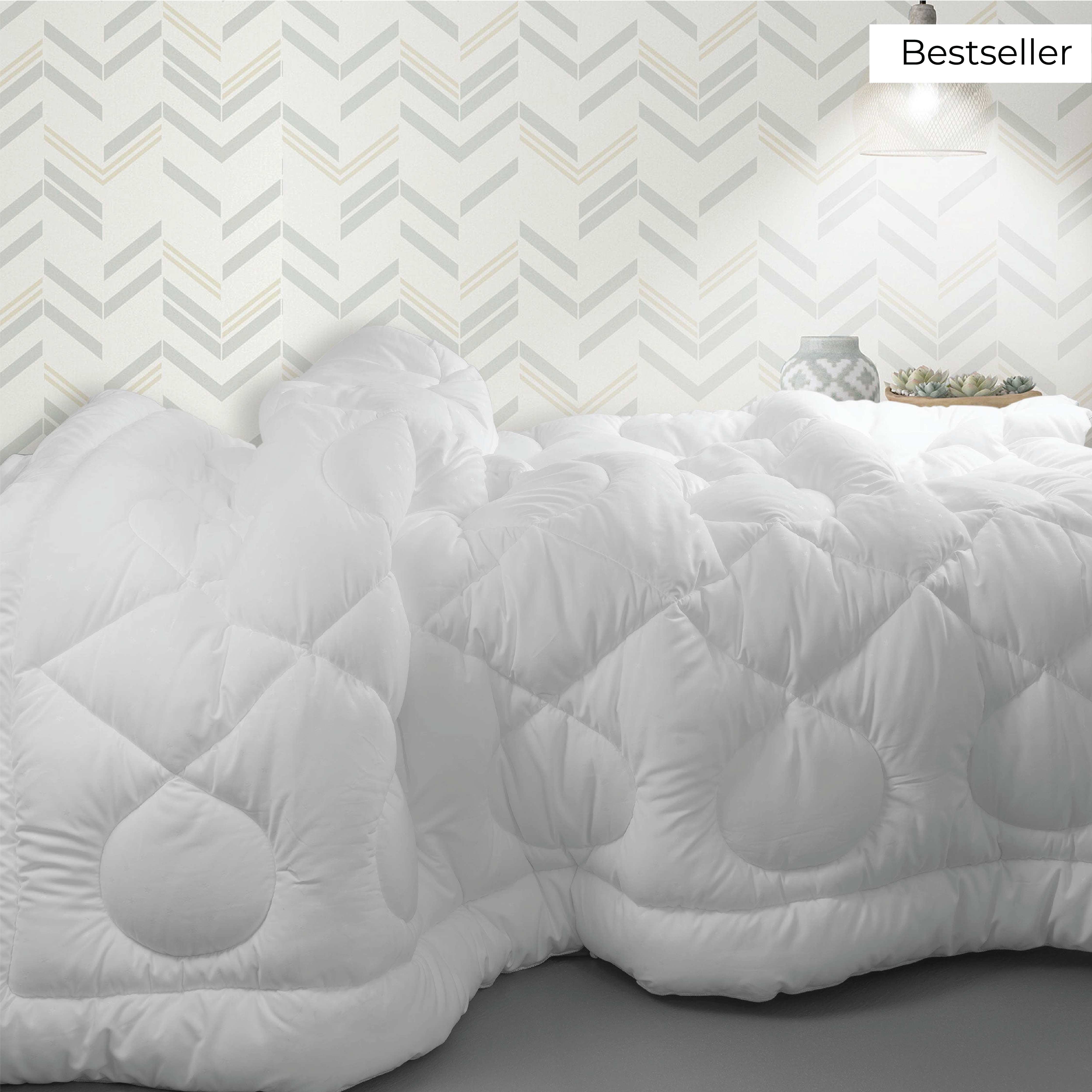 Extreme Winter Quilt - Snow Star (Oeko Certified)